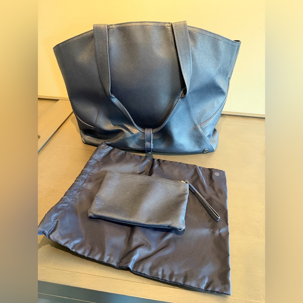 Lululemon Navy Tote Bag